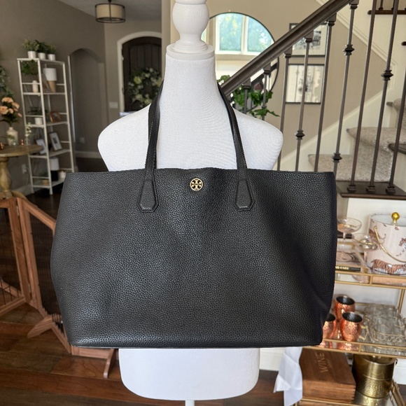 Tory Burch Perry tote, black. - Picture 1 of 14